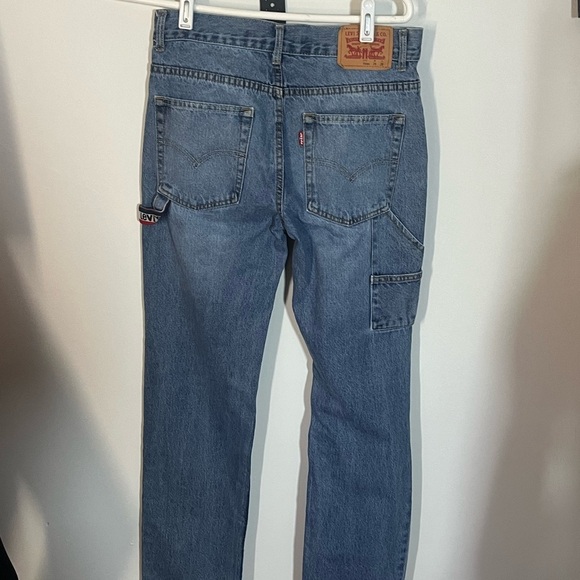 Levi’s 502 Regular Tapered Carpenter Jeans Sz 16 Reg - Picture 4 of 8